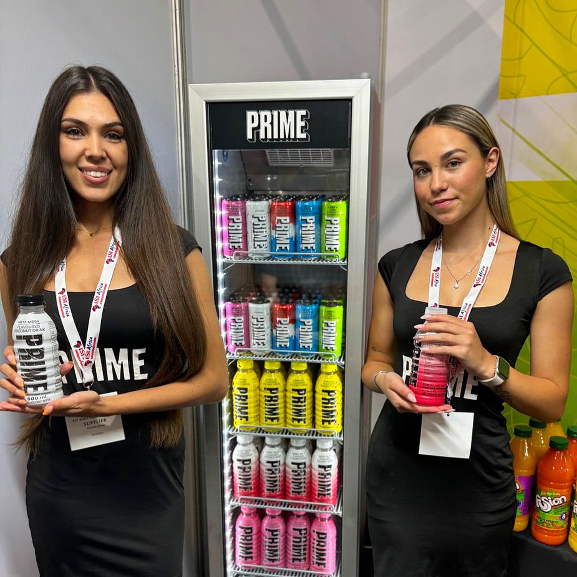 Brand activation team at a South African outdoor event