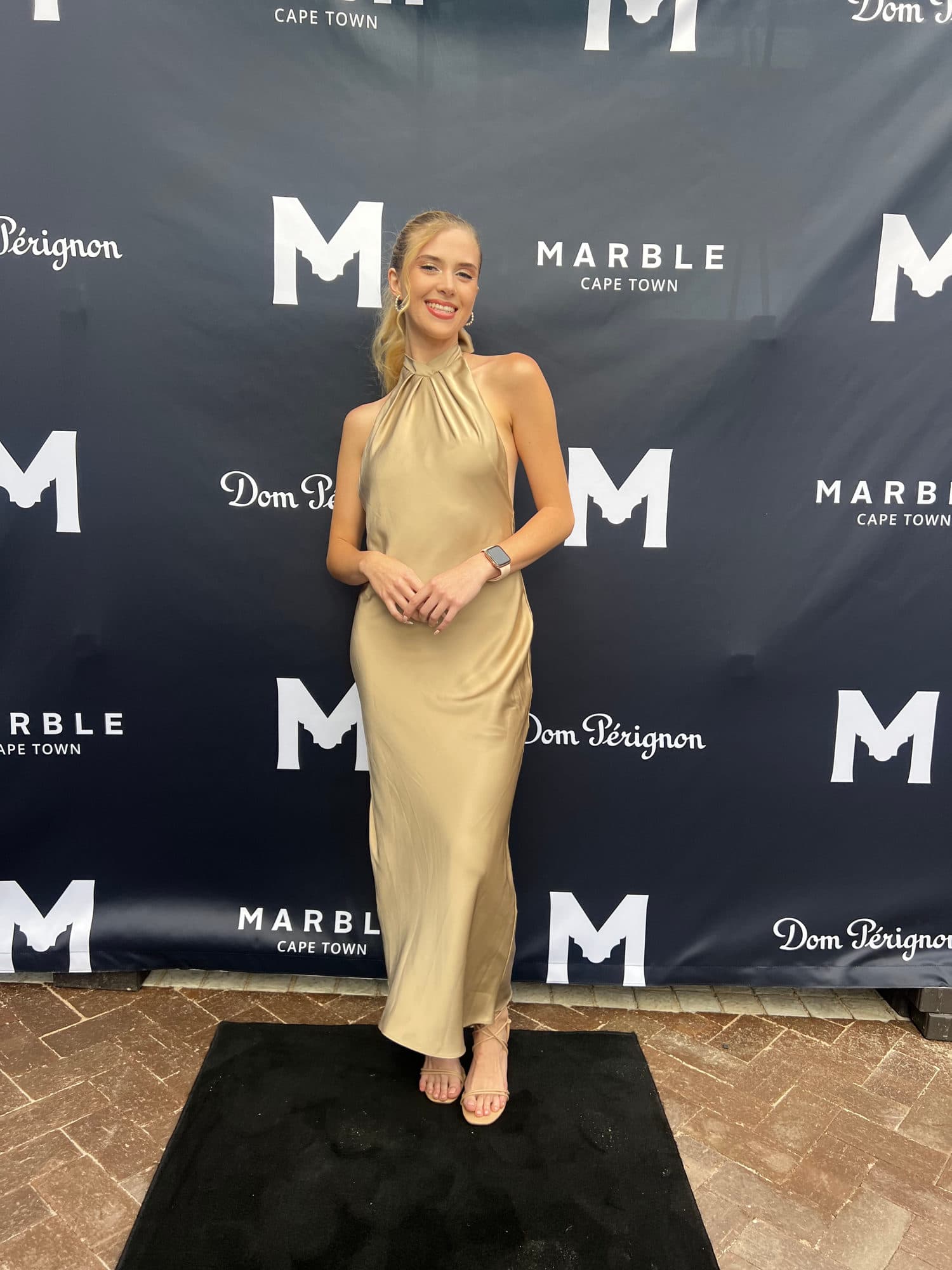 Event hostess at Marble Cape Town