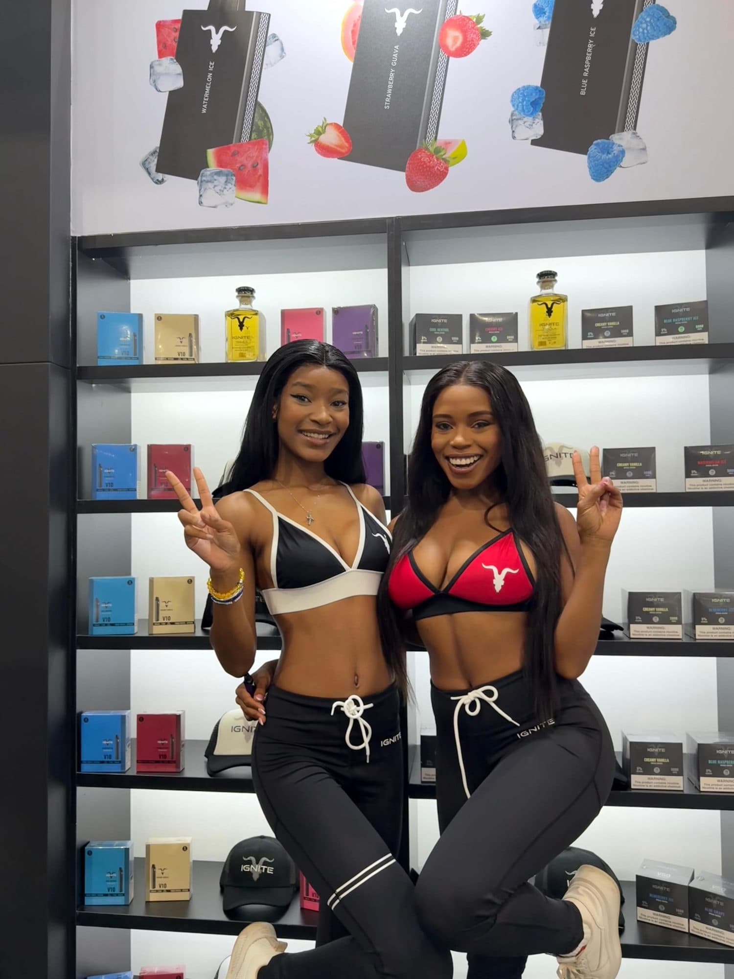 Activation staff engaging consumers at a pop-up experience