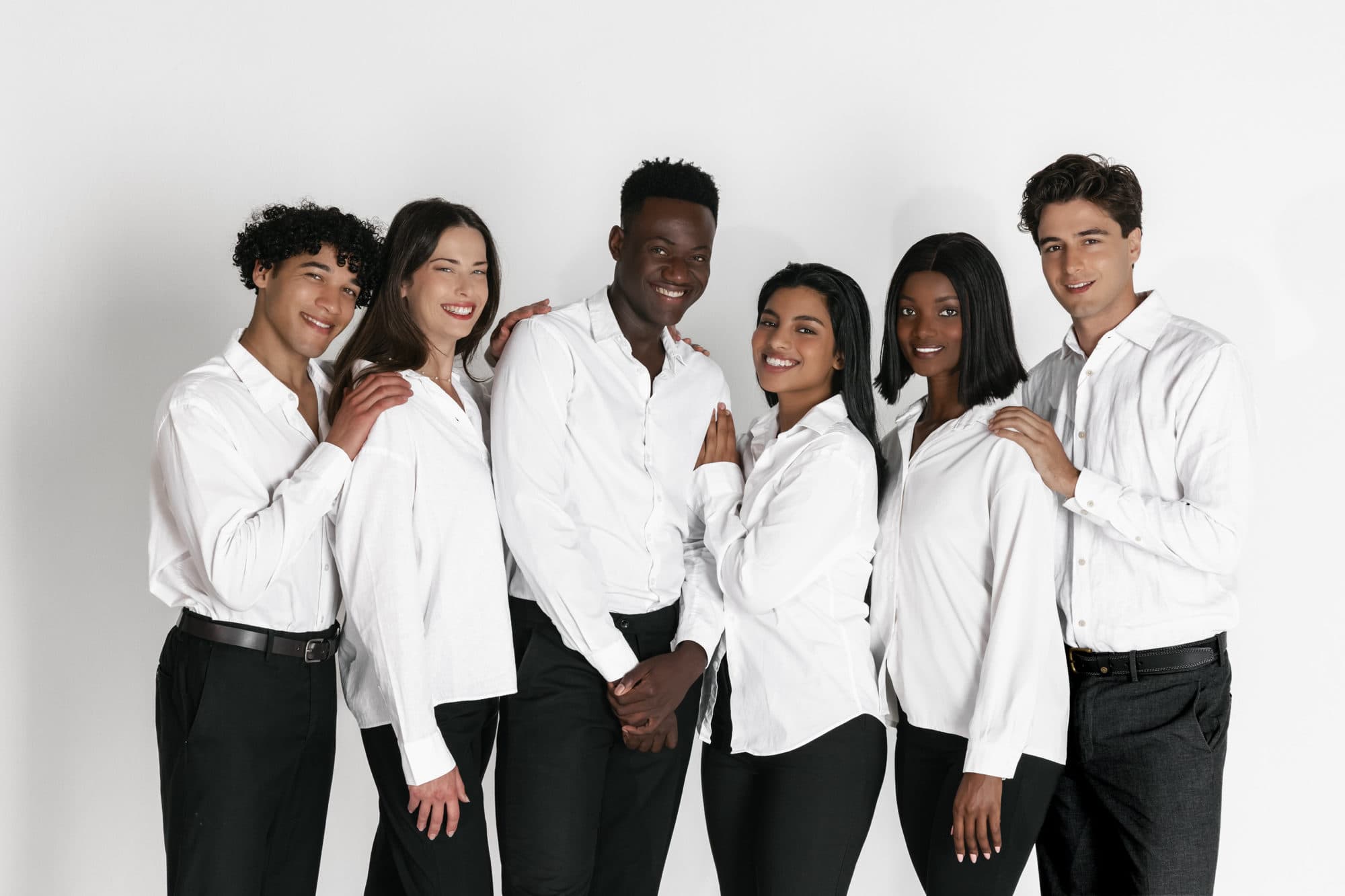 Event hostesses managing guest registration at a Cape Town conference